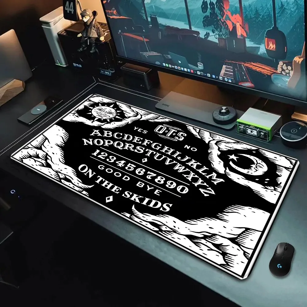 Ouija Board Mousepad HD Printing Computer Gamers Locking Edge Non-slip Mouse Pad XXL90x40cm Keyboard PC Desk Pad