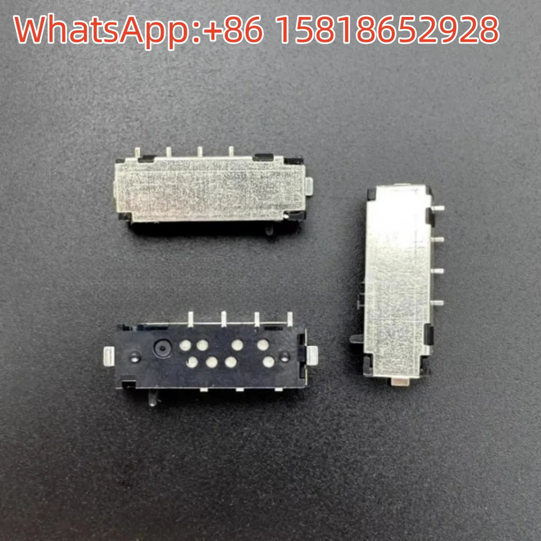 2pcs Star Electric HXW4081-010010 SMD 4 Pin Spring Car Window Sliding Switch Reset Self Spring Toggle Switch