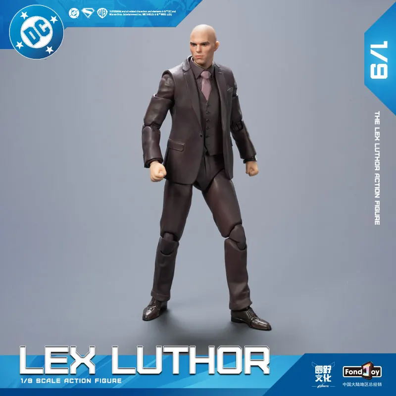 Genuine Fondjoy DC Lex Luthor 1/9 Scale Action Figure Movable Joints Model With Extra Hands Base Collectible Villain Toys Gifts view 5