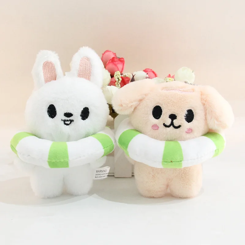 Skzoo أفخم المفاتيح شخصية كرتونية SKZ ألعاب من نسيج مخملي مروحة Leeknow Hyunjin المفاتيح قلادة هدية لعبة أطفال