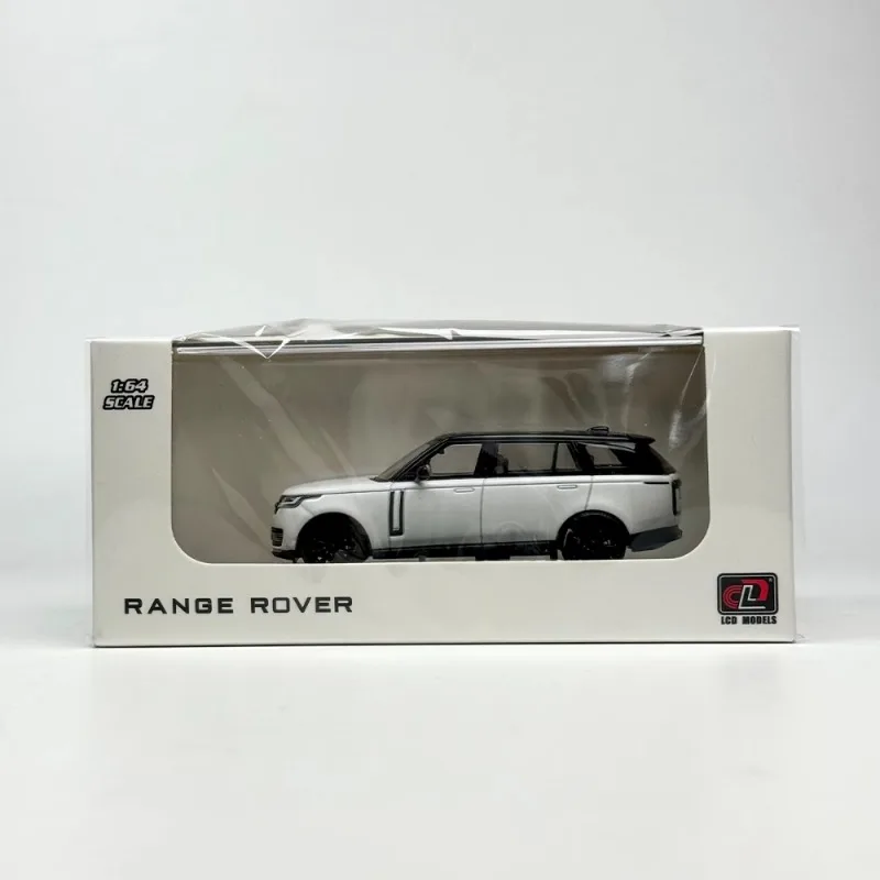 Diecast Model Car LCD 1:64 Range Rover 5th Alloy Car Model Toys for Boys Collection Display Hobby Original Box