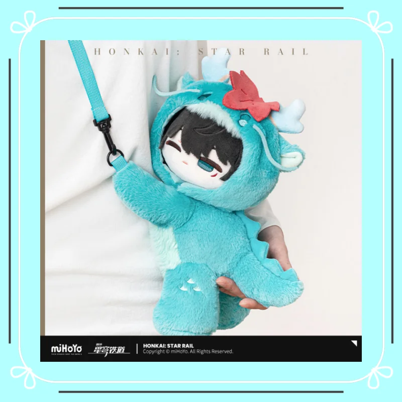 

Original Honkai: Star Rail Men'S Dormitory Q Series Plush Doll Crossbody Bag Kawaii Dan Heng Toy Bag Cute Girl Birthday Gift