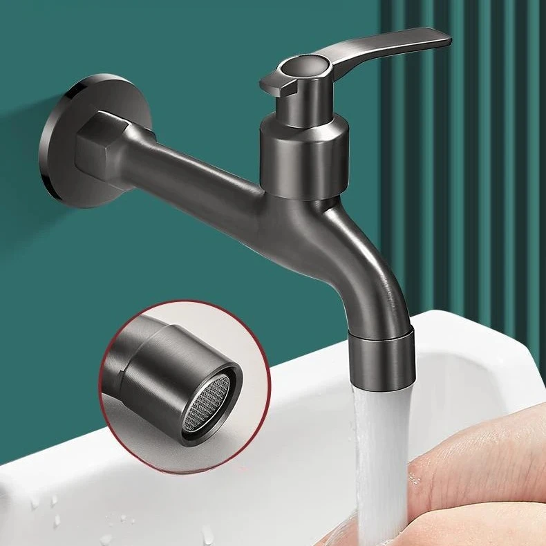 

Одиночный кран для холодной воды с одной ручкой, швабра для унитаза, балкона, смеситель для раковины, бытовые смесители для ванной комнаты, медный кран для стиральной машины