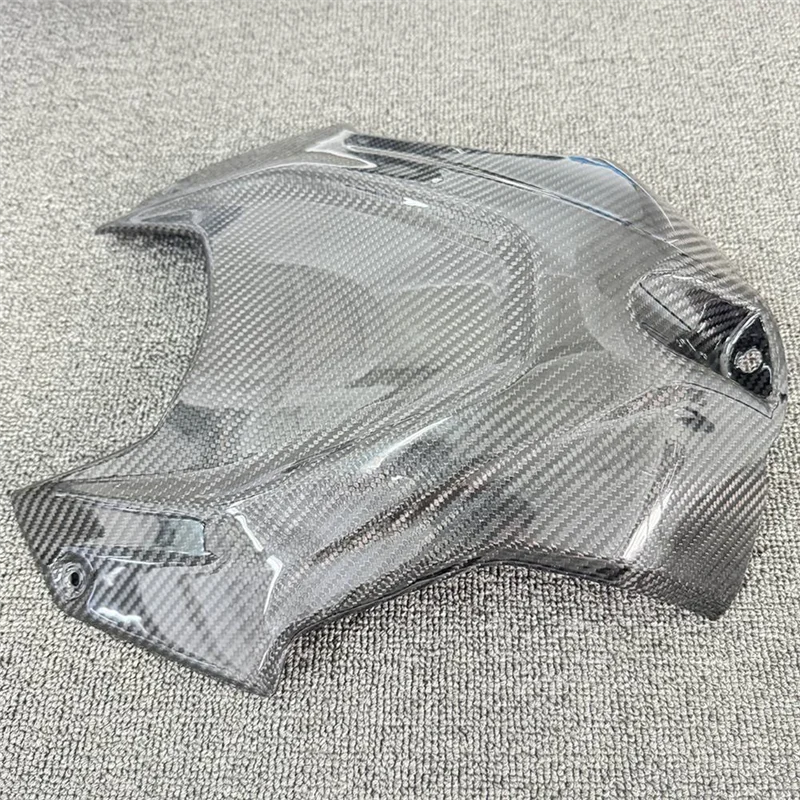 غطاء خزان أمامي لصندوق الهواء من ألياف الكربون لسيارات BMW S1000RR M1000RR S1000R 2019-2025 ملحقات الدراجة النارية