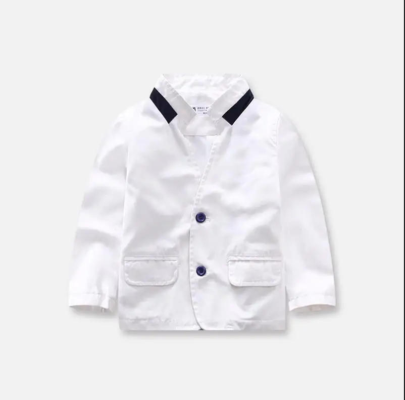 Boys' stand-up collar coat