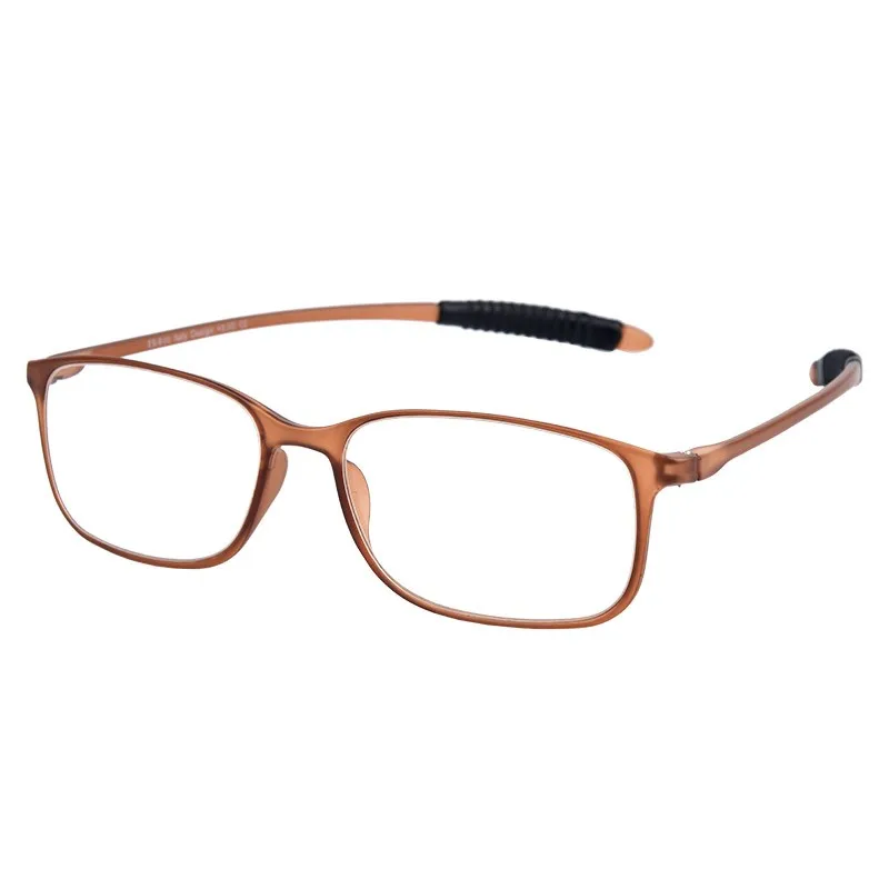 Guanhao TR90 Frame Resin Lens Clear Glasses Man Women Ultra-light Plastic Frame Slim Reading Glasses Foldable 1.0 1.5 2.0 2.5