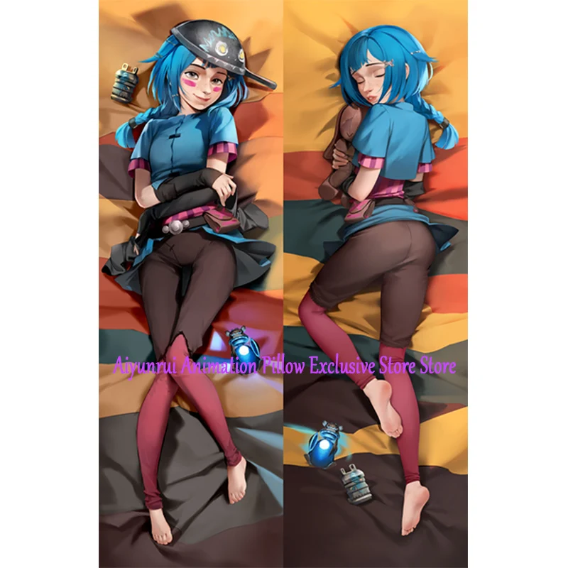 Dakimakura Anime Powder Double-sided Print Life-size Body Game Pillow Cover Bedding Gifts