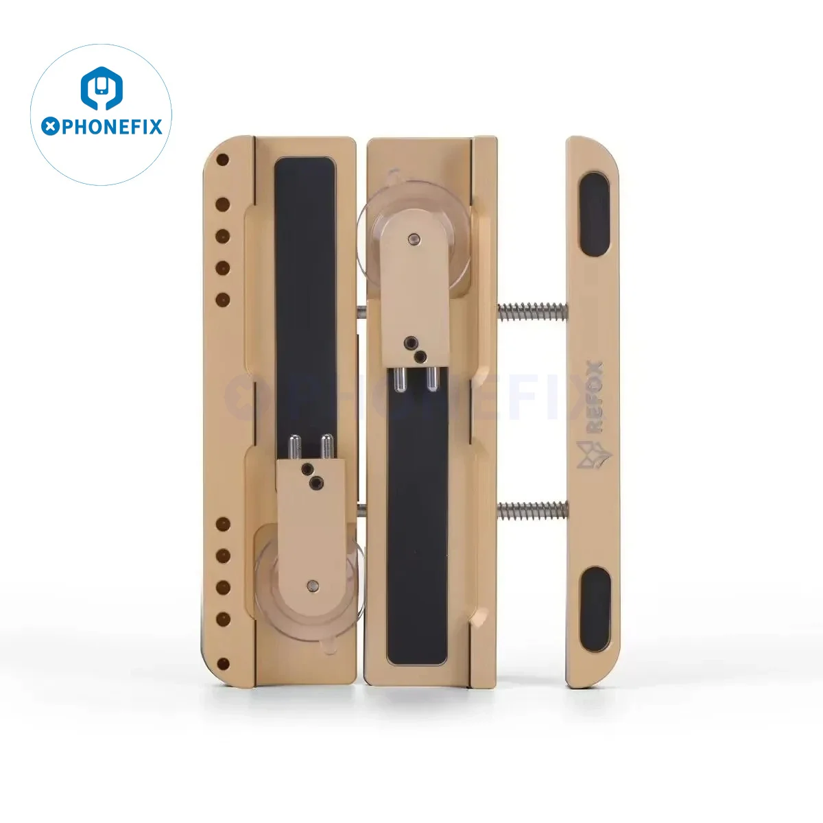 REFOX RS52 Universal Mobile Phone Screen Holder Suction Clamping Fixture For iPhone Samsung Xiaomi Back Cover Disassemble Tool