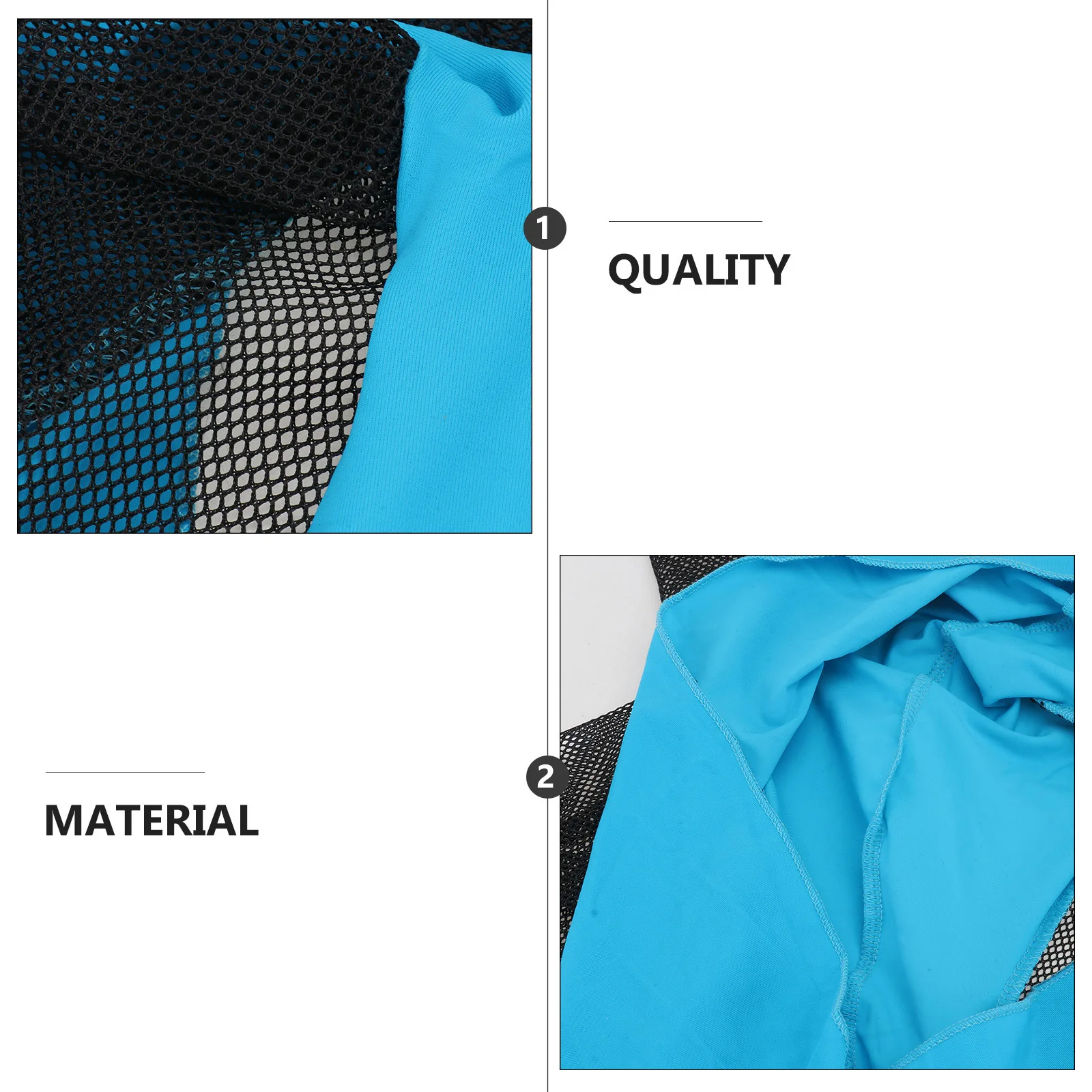 قناع الوقاية من الذبابة في الهواء الطلق، غطاء شبكي واقٍ خفيف الوزن لقناع الرقبة