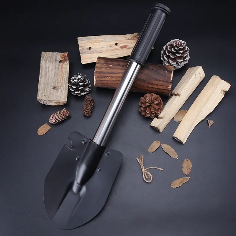 Outdoor Multi-purpose Folding Engineer Shovel Vehicle Mounted Detachable Camping Shovel Axe Camping Tools Garden Tools