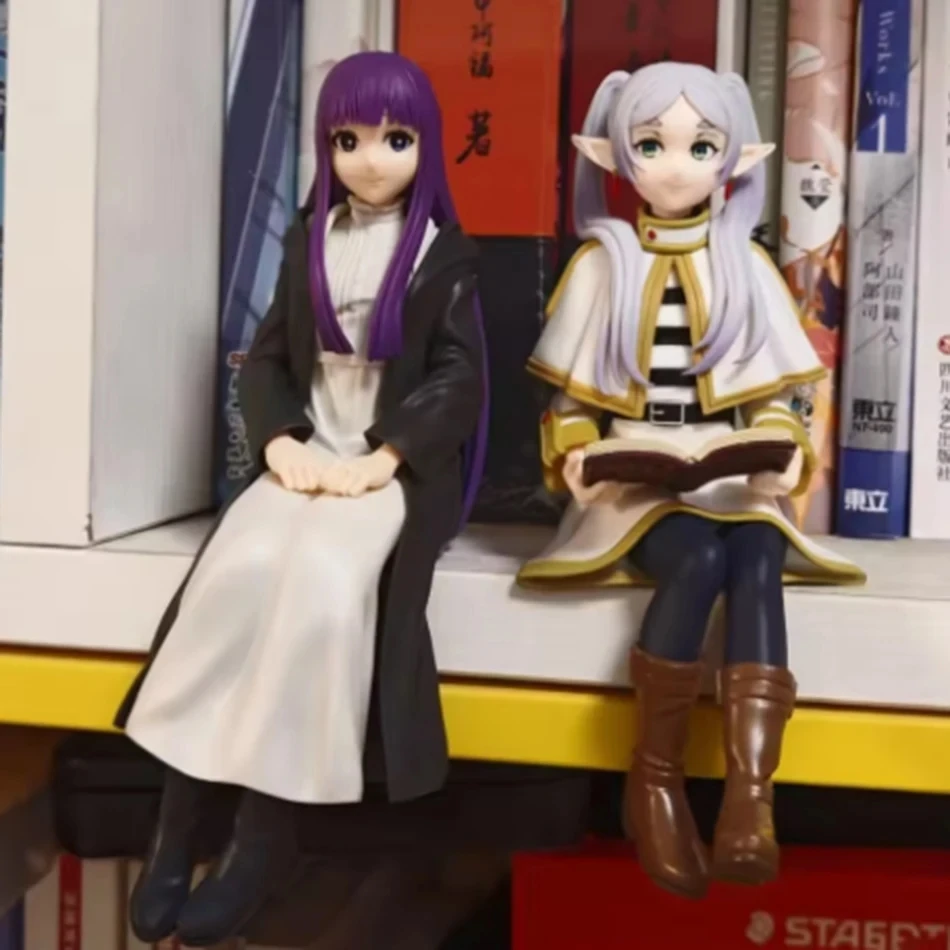 Neue Frieren: Beyond Journey's End Figur Frieren & Fern PVC-Actionfigur Schreibtischdekoration Sammlerspielzeug Geschenk für Kinder