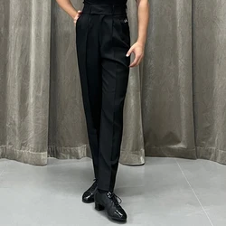 Male Latin Dance Pants Latin Modern Ballroom Performance Trousers Adults Men Chacha Samba Rumba Latin Dance Costume SL5336