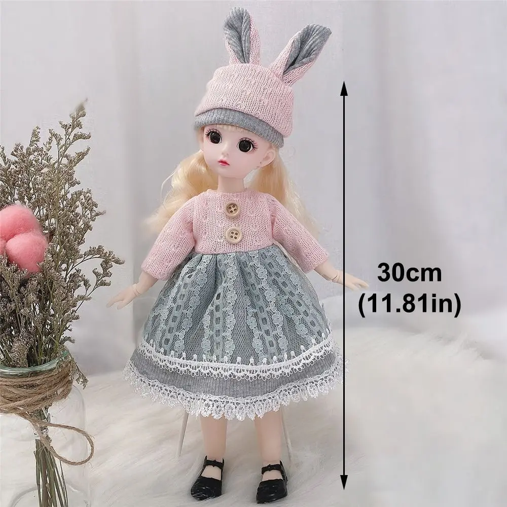 Puppe Prinzessin Kleid für 30 cm 1/6 BJD Puppe Dekor 21 abnehmbare Gelenke Puppe Zubehör DIY Puppe Outfit Puppe Kleider Rock