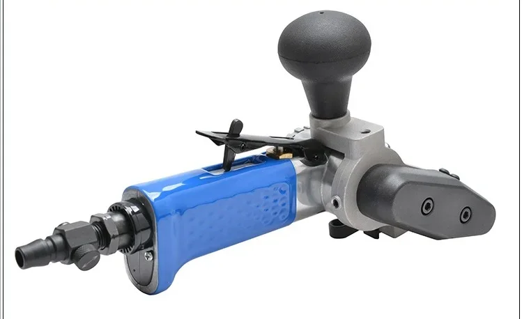 Pneumatic air welding scab removing machine, air welding deburring machine with tungsten steel wheel blades