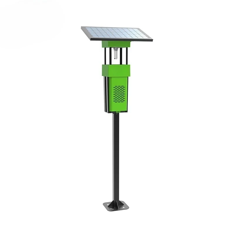 Wind Suction Insect Trap Light - Solar Powered Pest Killer Lamp for Agricultural Use (Farm, Orchard, Tea)