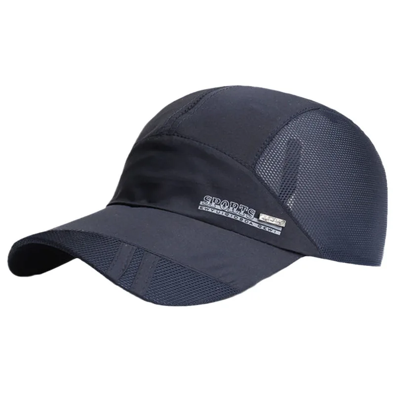 قبعة بيسبول للرجال خفيفة الوزن للغاية ودرع من الشمس فوق البنفسجية وقبعة قابلة للتنفس لصيد الأسماك في الهواء الطلق كاجوال للمشي لمسافات طويلة قبعة الشمس للرياضات الصيفية