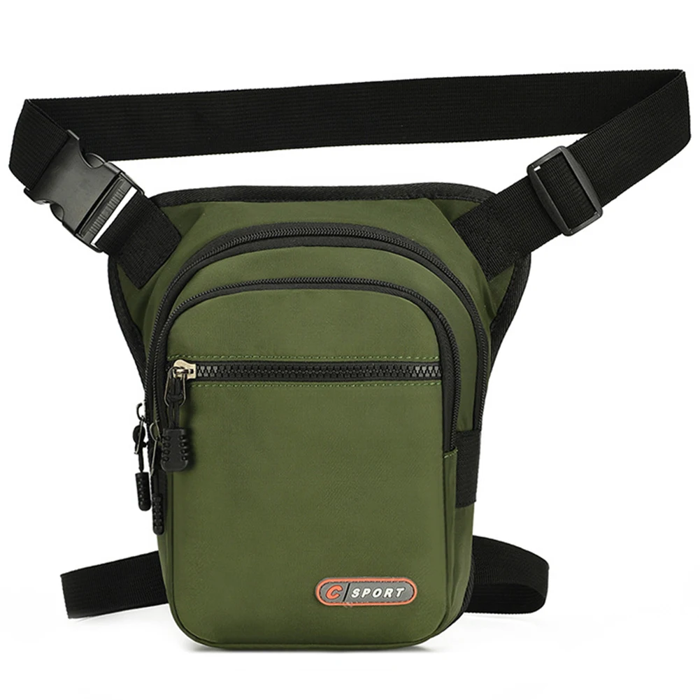 Bolsas de Ombro Crossbody de Nylon, Cintura Fanny Pack, Altura ajustável, Design de grande capacidade para viagens ao ar livre, Camping