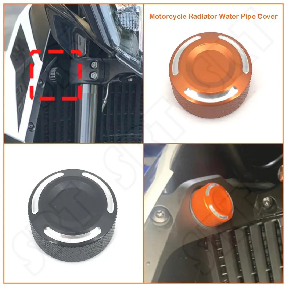 

Fit for KTM 890 790 Adventure 890R 790R 2019 2020 2021 2022 2023 Motorcycle Accessories Radiator Water Pipe Decorative Cap Cover