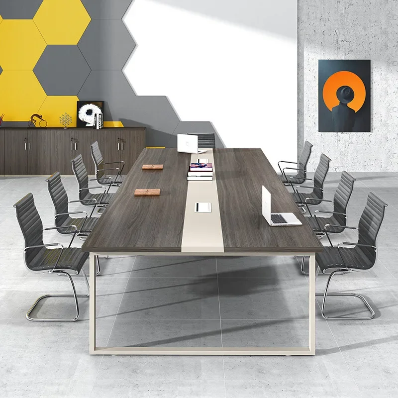 Conference table long table simple modern small board training desk rectangular office desk chair office furniture