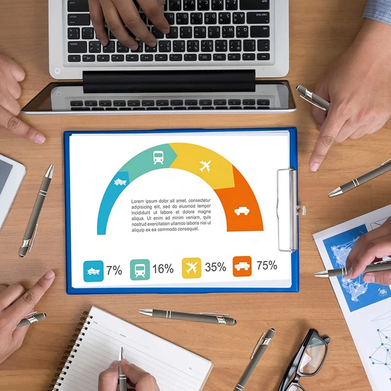 16 ชิ้นปากกาลูกลื่นพร้อมปลายสไตลัส,ยาง Soft Contact ปากกาลูกลื่นหมึกสีดําปากกาโลหะสําหรับแท็บเล็ต