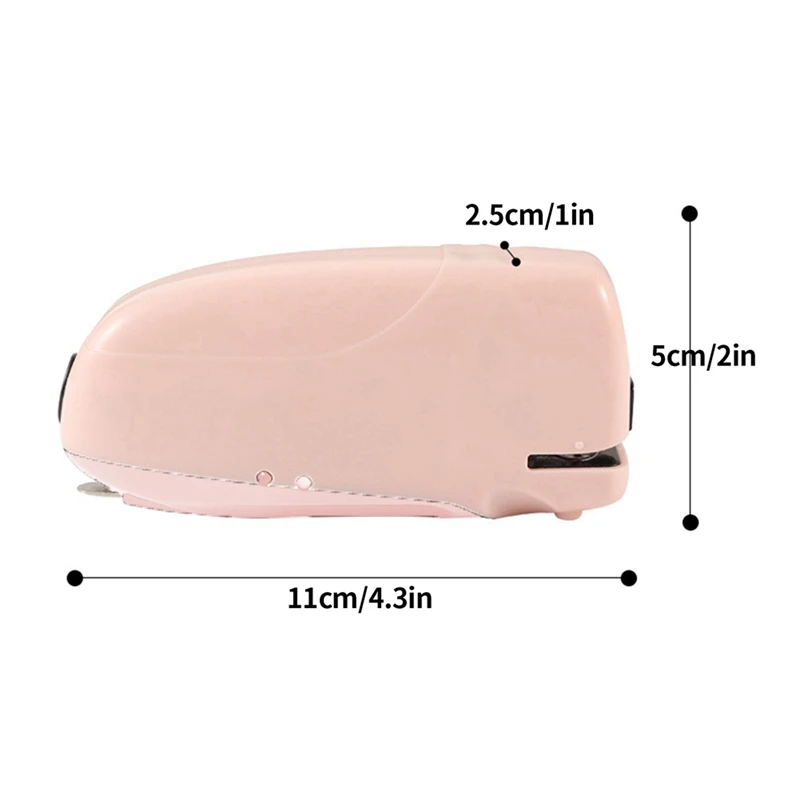 Portable Mini Electric Stapler Set Cute Stapler For Daily Office Is Suitable For School Office Family Students