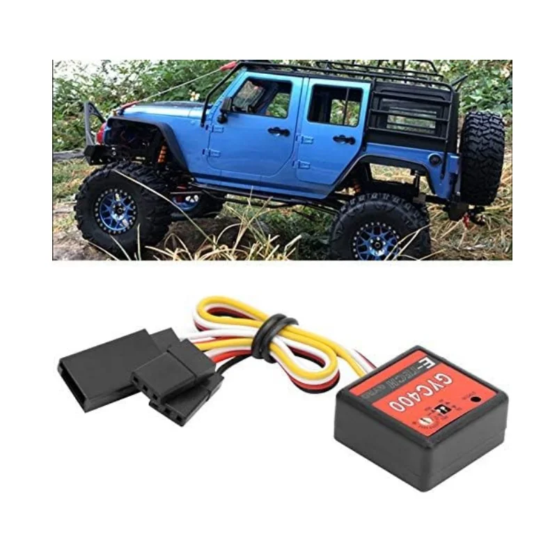 GYC400 Mini moduł żyroskopu serwo żyroskop czułość regulowana dla samochodów RC łodzie ramki do dronów Model sterowania napędem driftu