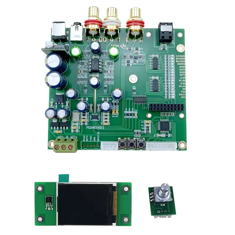 

Плата декодера B68C DAC с позолоченными RCA-разъемами без интерфейса USB