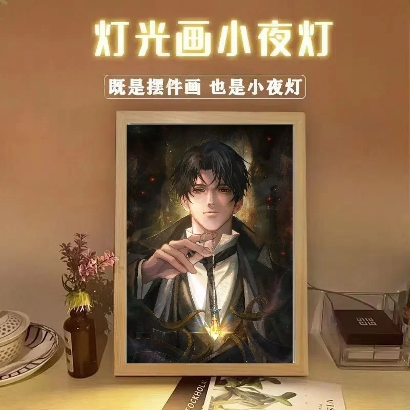 Lord Of Mysteries Light Painting: Klein & Amon อะนิเมะ Clown Arc เรืองแสงรูป - เครื่องประดับตกแต่ง, ของขวัญสําหรับแฟนๆ