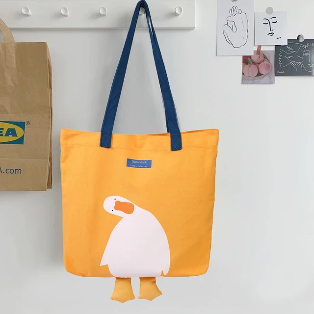582-a90623.jpg Large Yellow Canvas Duck Bag