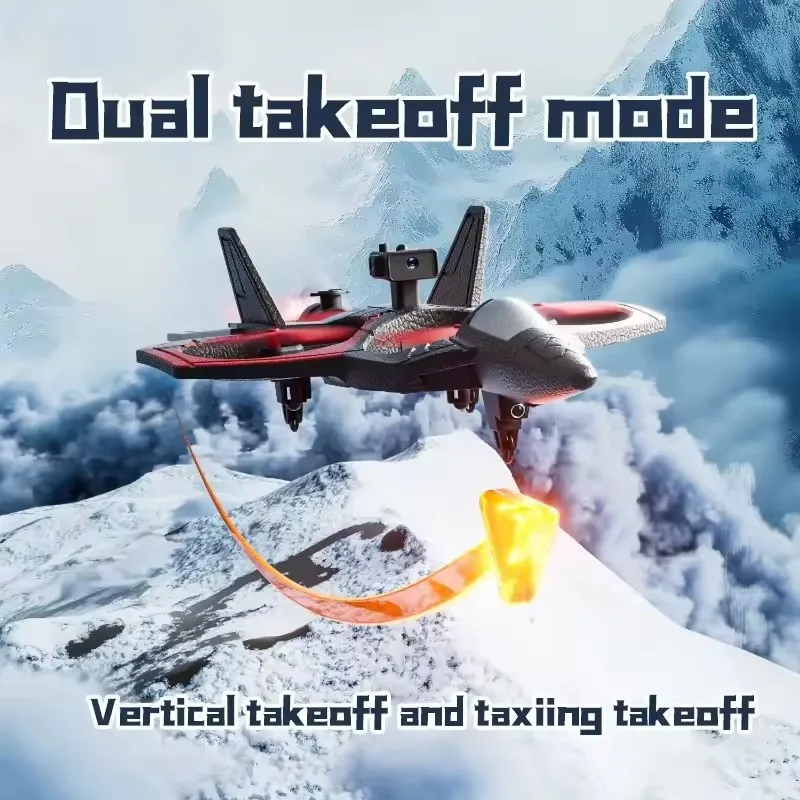 

WIFI FPV Screen Foam Aircraft Plane HD Camera Remote Control Fighter Plane Glider RC Airplane for Kids Obstacle Avoidance Drone