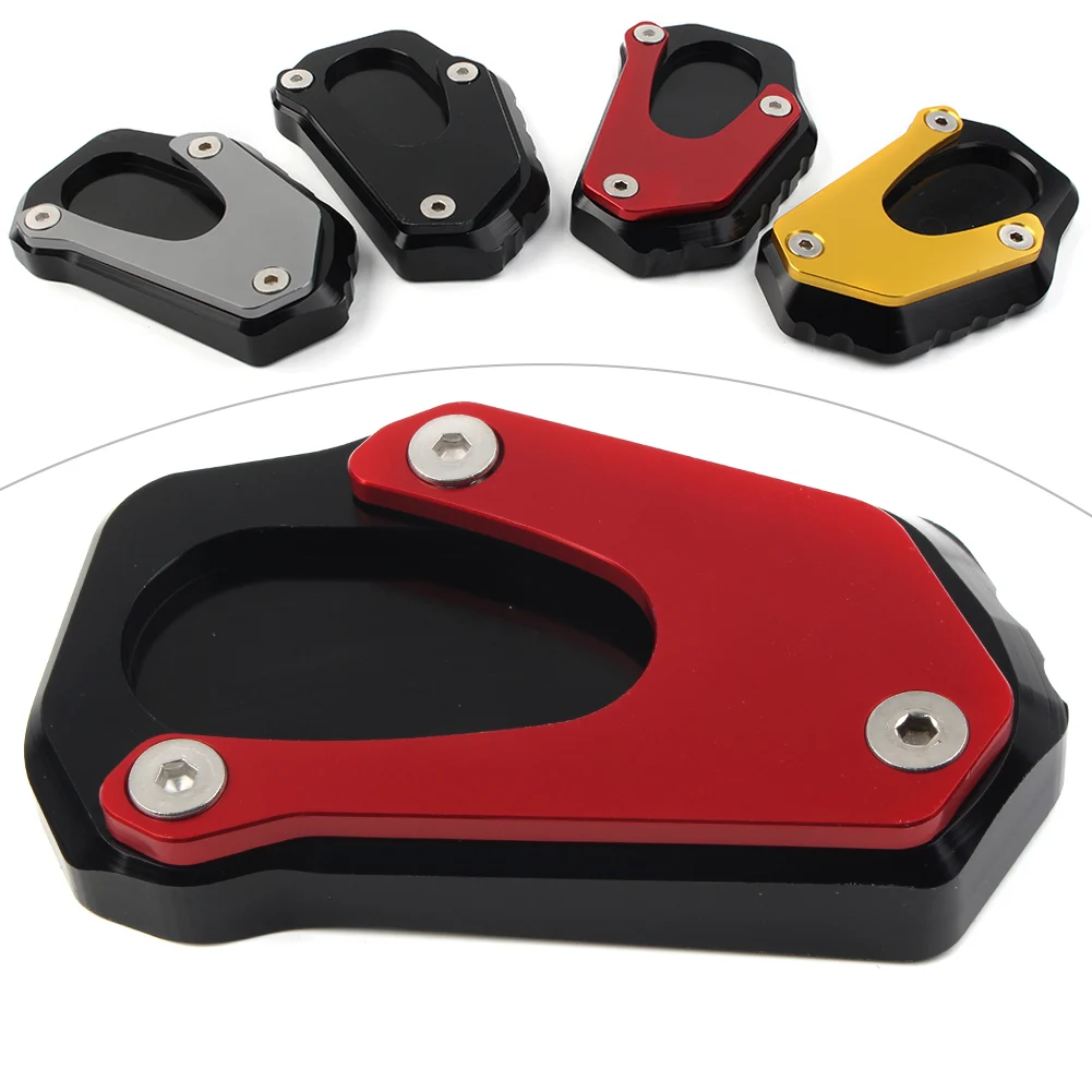 Motorbike Foot Side Support Kickstand Enlarge Plate Pad For Suzuki V-Strom 1050A/XT 2020 Aluminum Red/Black/Gold