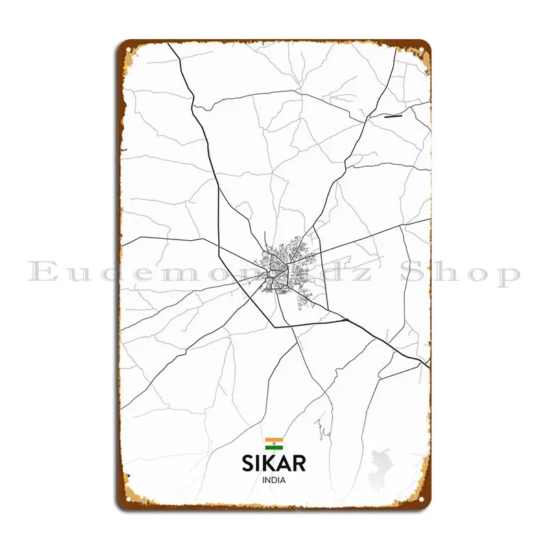 

Sikar IN Металлический знак Печать Клубная вечеринка Создать винтажный гараж Оловянная вывеска Плакат