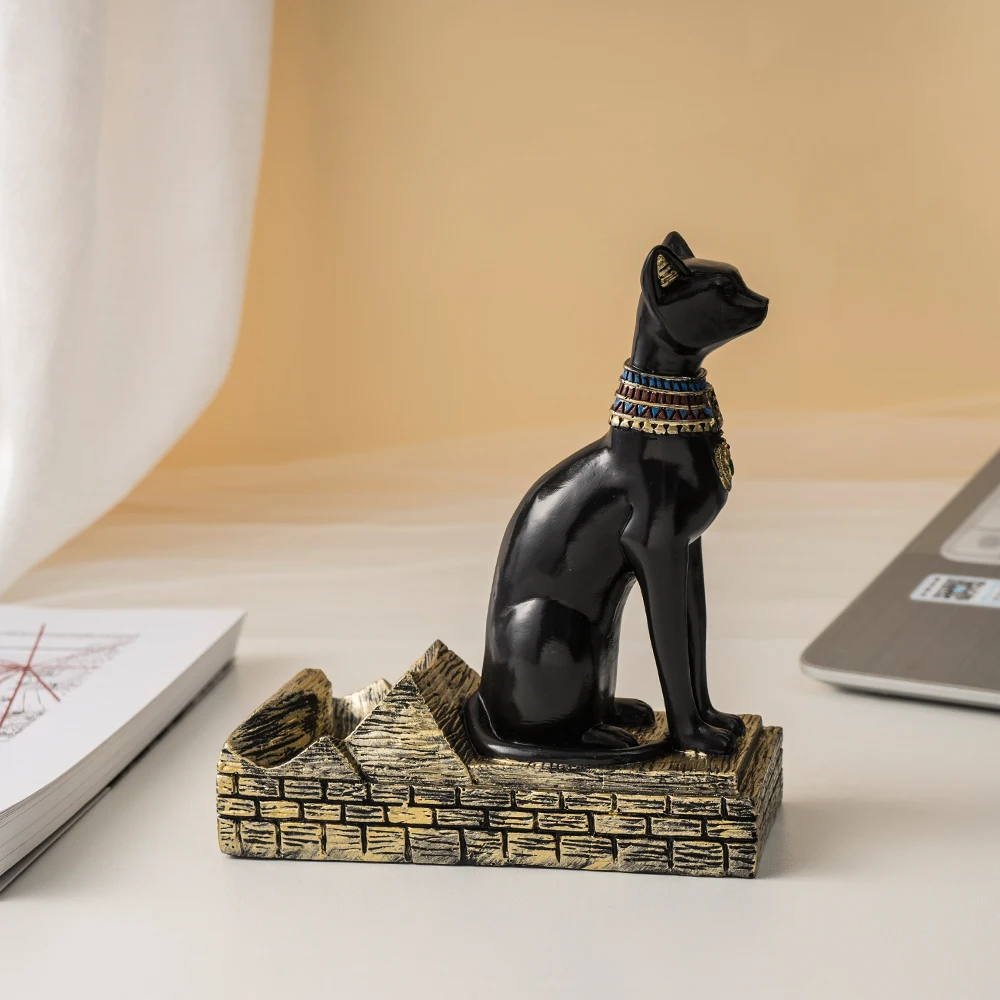 RAKKS Anubis Resin Crafts Home Living Room Decorated Souvenirs Fashion Creative Ancient Egyptian Wine Rack
