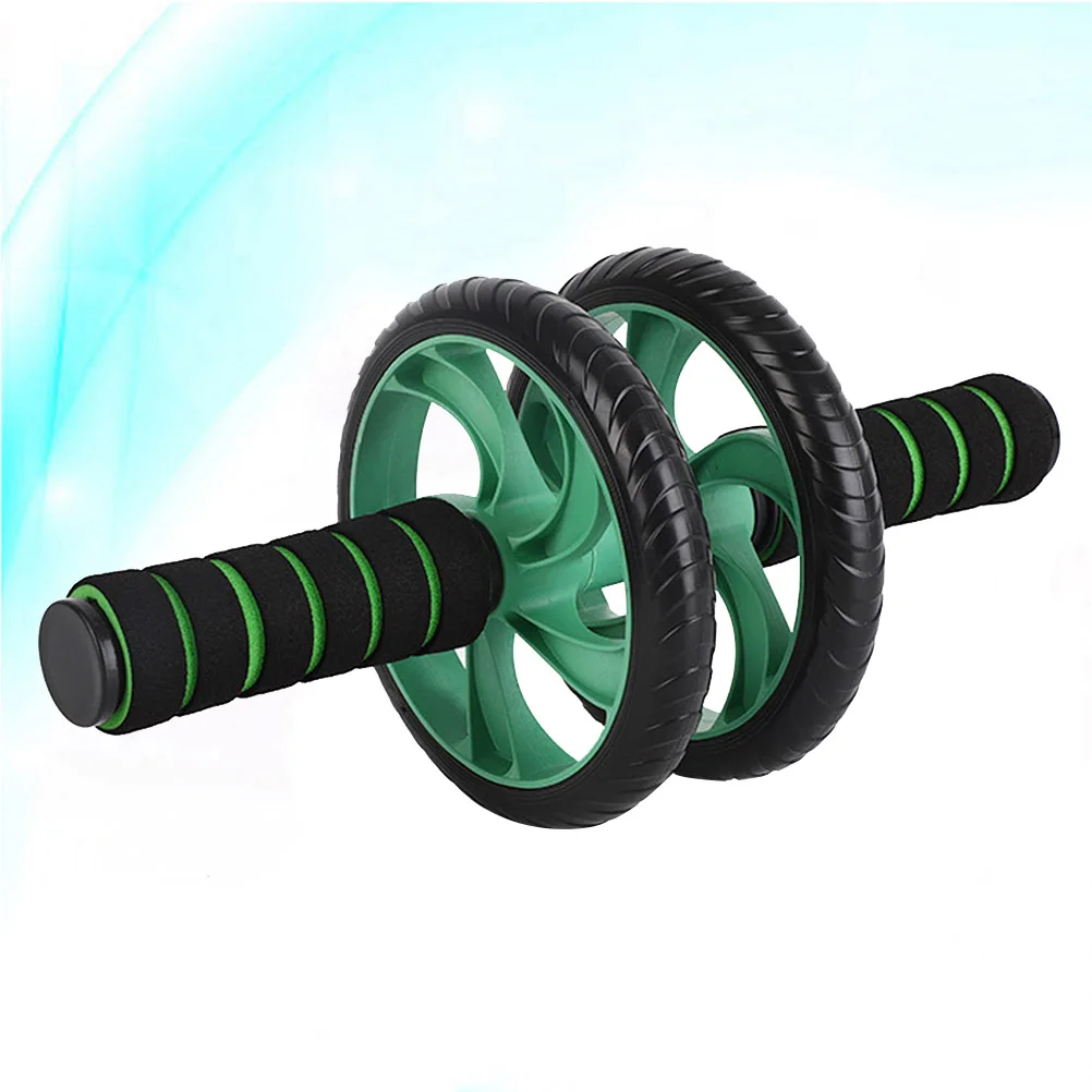 

Abdominal Wheel Exercise Device for Home Fitness Ab Roller Portable Lose Weight Machine Dual Wheels Non Slip H Build Muscle