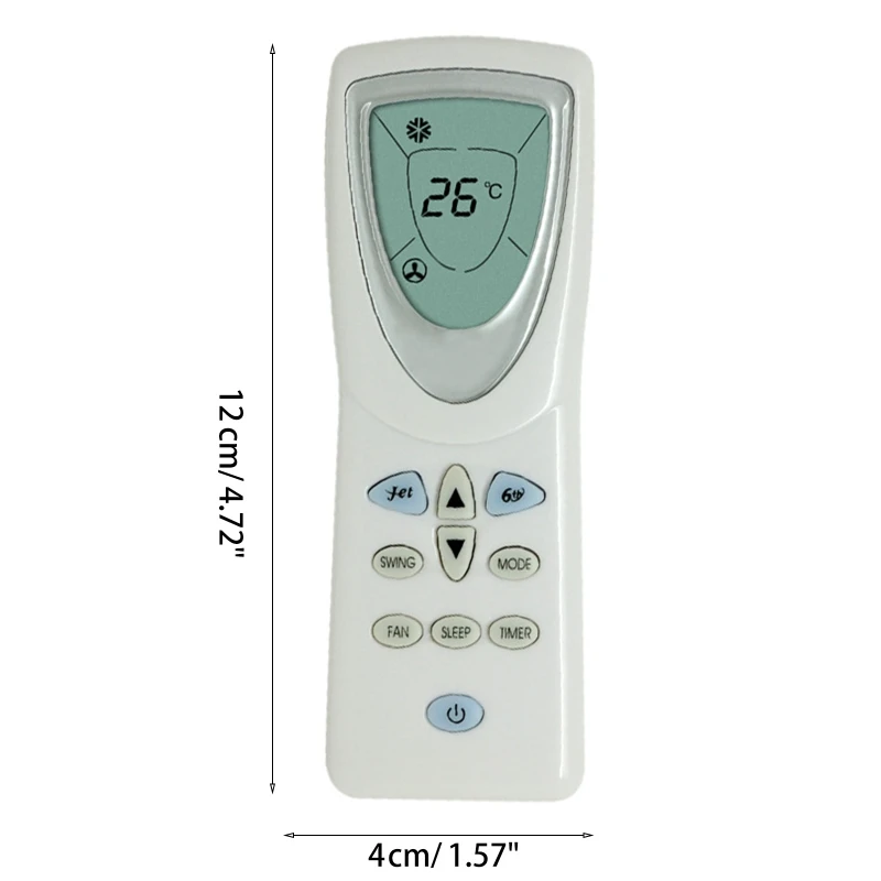 Universal Air Conditioner A/C Remote Control Used for Whirlpool Quality ABS Made