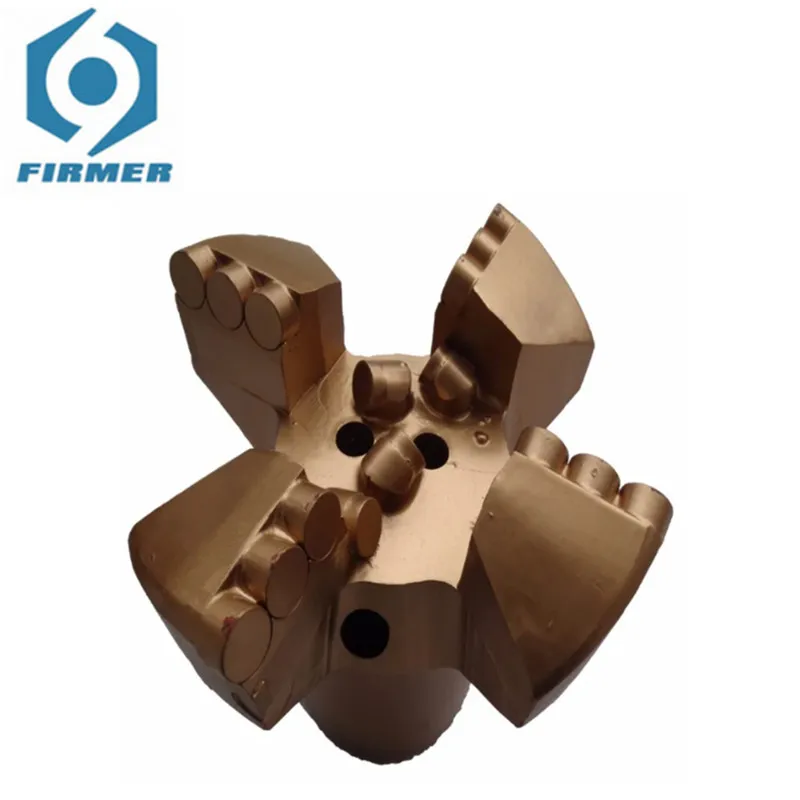 152mm Four-wing Well Drilling Diamond Drill Bit  PDC Mining Drilling Bits