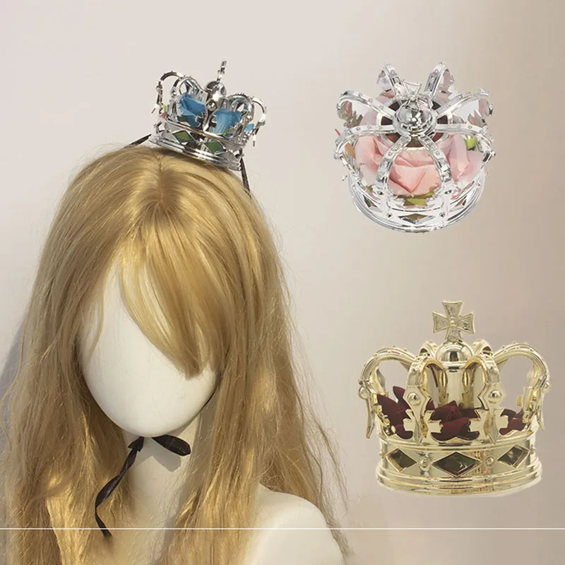 Crown Tiara Princess Crystal TiarasBridal Prom Crown Wedding Party Accessories Crown Cosplay