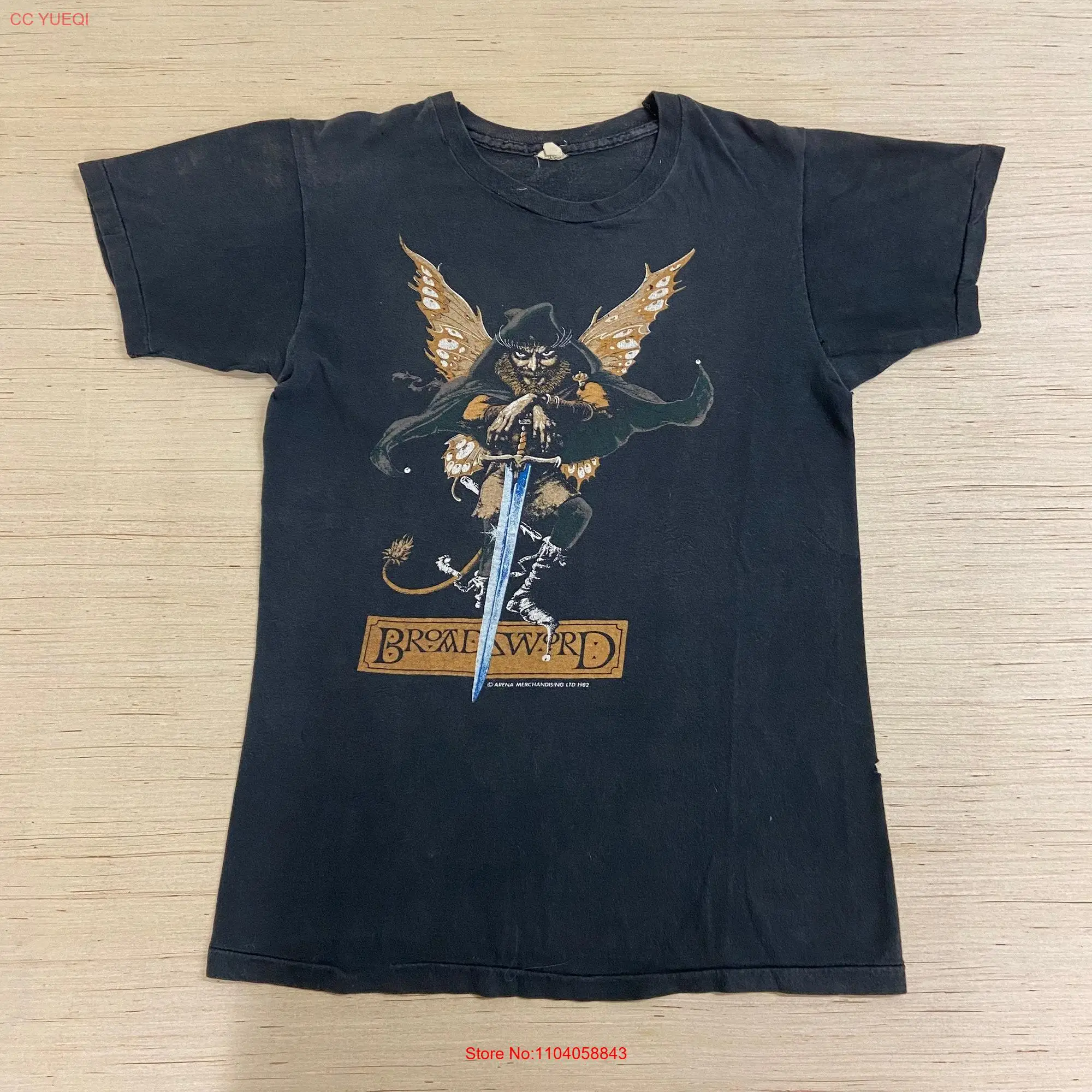 Vintage 1982 Jethro Tull The Broadsword Tour T Shirt Size Medium long or short sleeves