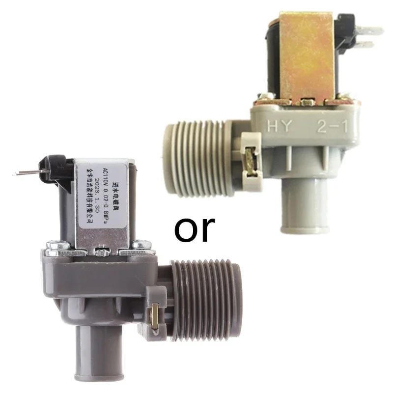 

Водяной соленоид для клапана, резьба 3/4 дюйма, воздухозаборник, нормально закрытый, стиральная машина, клапан 12 В/24 В/110 В I