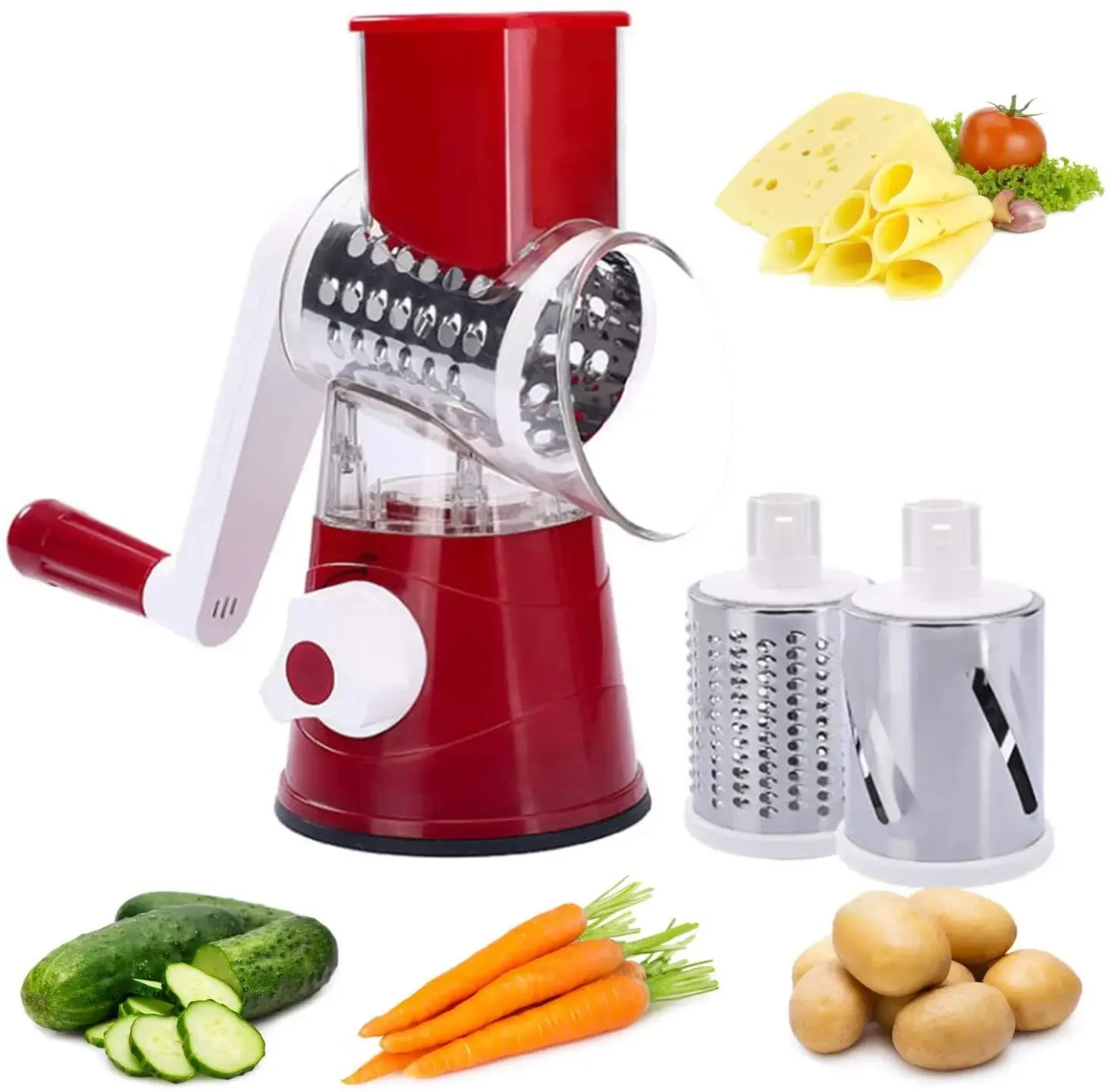 Vegetable Cutter Multi-function Roller Manual Shredder Kitchen Meat Grinder Fruit And Vegetable Grater Kitchen Accessories