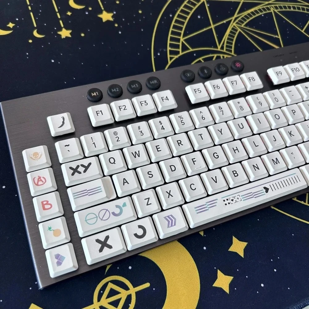 

Game specific PBT material keycaps, original factory height, suitable for Logitech G813 G815 G913 G915 TKL keyboard, non oiling