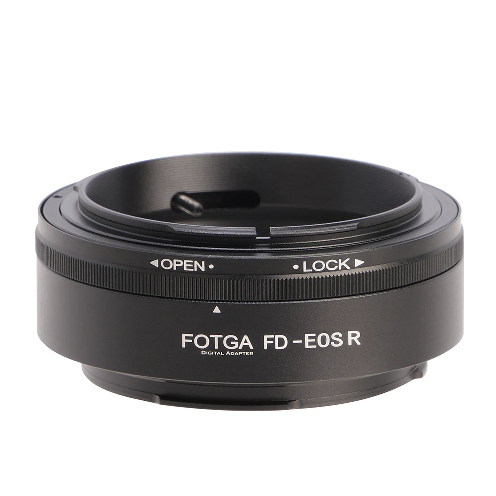 حلقة محول FOTGA-Lens لكانون ، كاميرا المرايا ، عدسة تثبيت FD ، سلسلة تثبيت R RF إلى R R3 RP R5 R6 Mark II R5C R7 R10