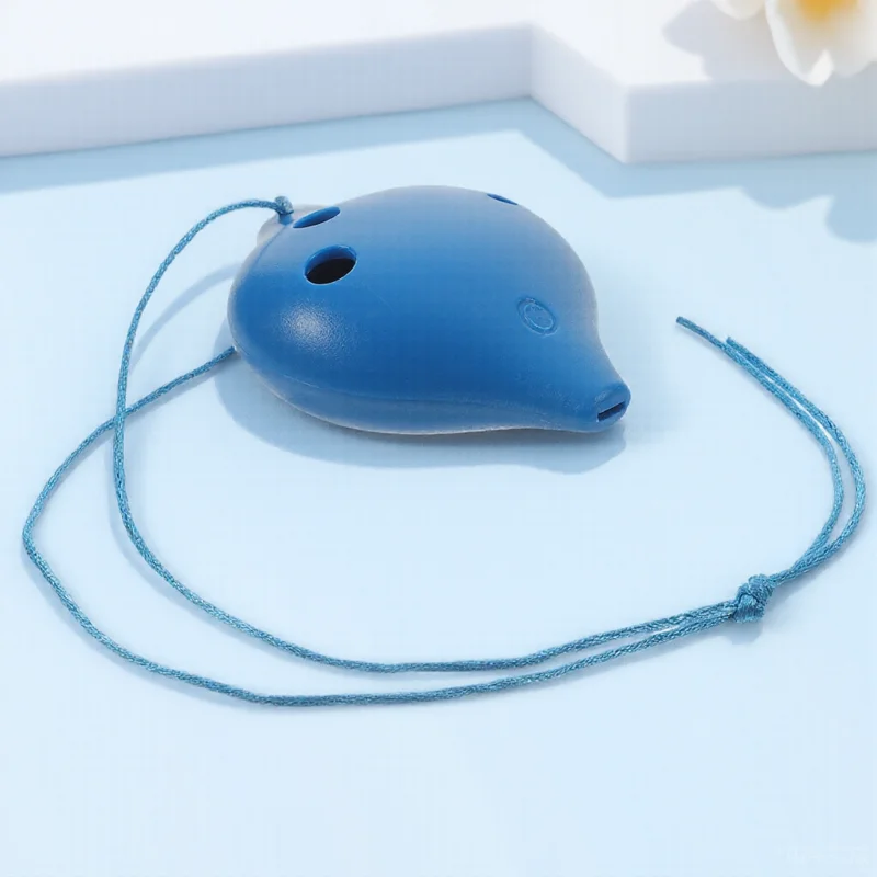 

Ocarina Musical Instrument Portable Plastic Flute Six Hole Creative Beginner Alto