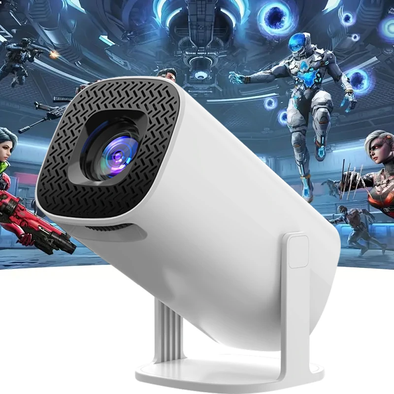 

P30pro Mini Portable Projector - 4K/200ANSI Smart Projector, Auto Keystone Correction, 180-Degree Rotation，Glow Party Supplies
