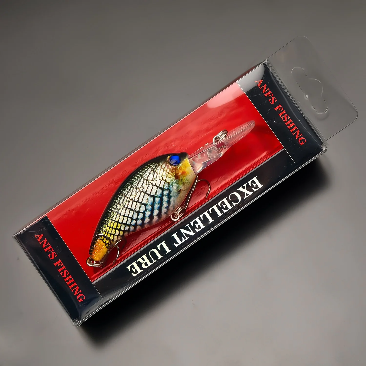 ANFS 1 st/3 stks Crankbait Lokken, Realistisch Ontwerp Kunstmatige Vissen Lokken, Bionische Harde Aas, Visgerei, 8.8 cm/3.46in