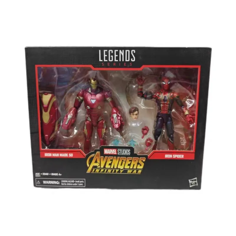 Figura de Anime Original Hasbro Marvel IRON MAN MARK 50 IRON SPIDER/HULK HULKBUSTER/IRON MAN MARK L THANOS DOCTOR STRANG