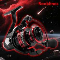 Rooblinos NX Spinning Fishing Reels For Saltwater Freshwater Metal Spool Left/Right Interchangeable Trout Carp Fishing Tackle