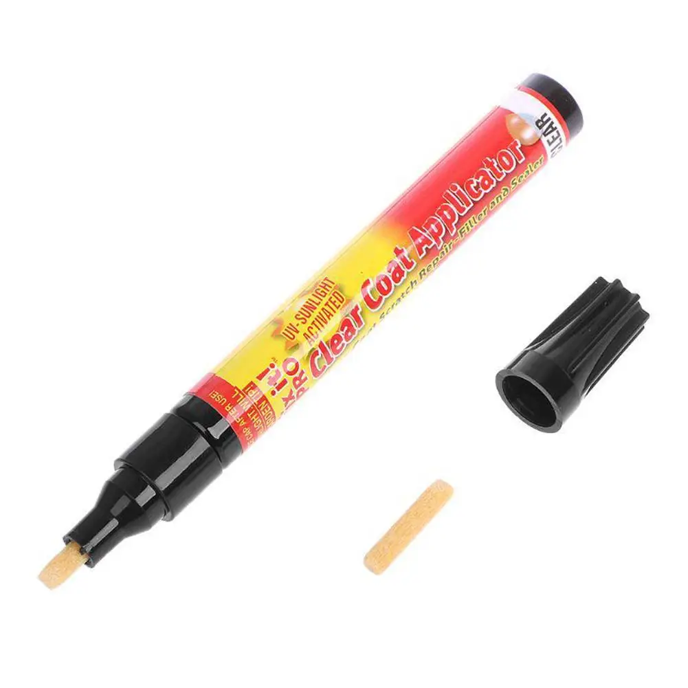 Stylo de réparation de rayures de voiture, outil transparent de peinture portable, applicateur de manteau universel automatique, Pro It, H0F5