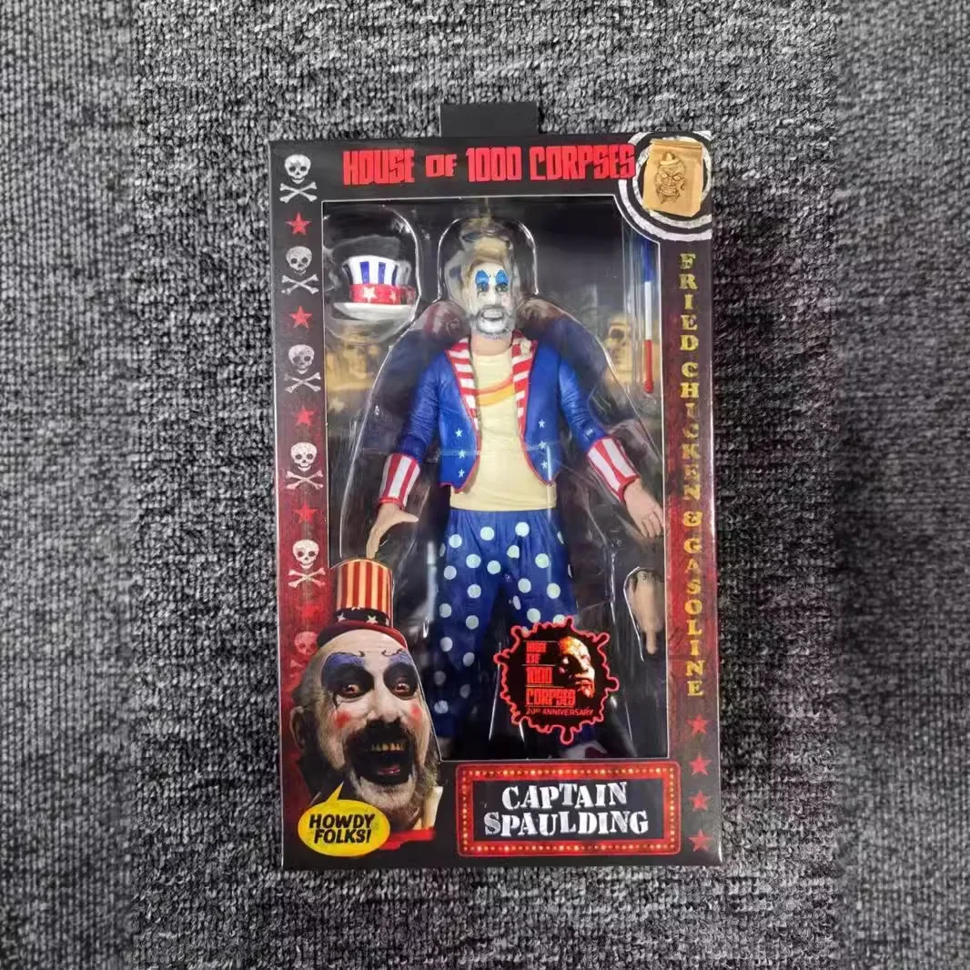 Captain Spaulding's Tailcoat Version at House of 1000 Corpses Action Figure Collectible Model Toy gifts