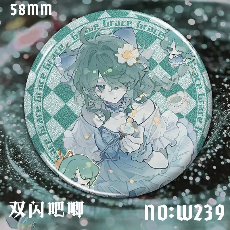 

The "Fifth Personality" themed fishing girl doujin Baji peripheral badge Gu Zi schoolbag pendant